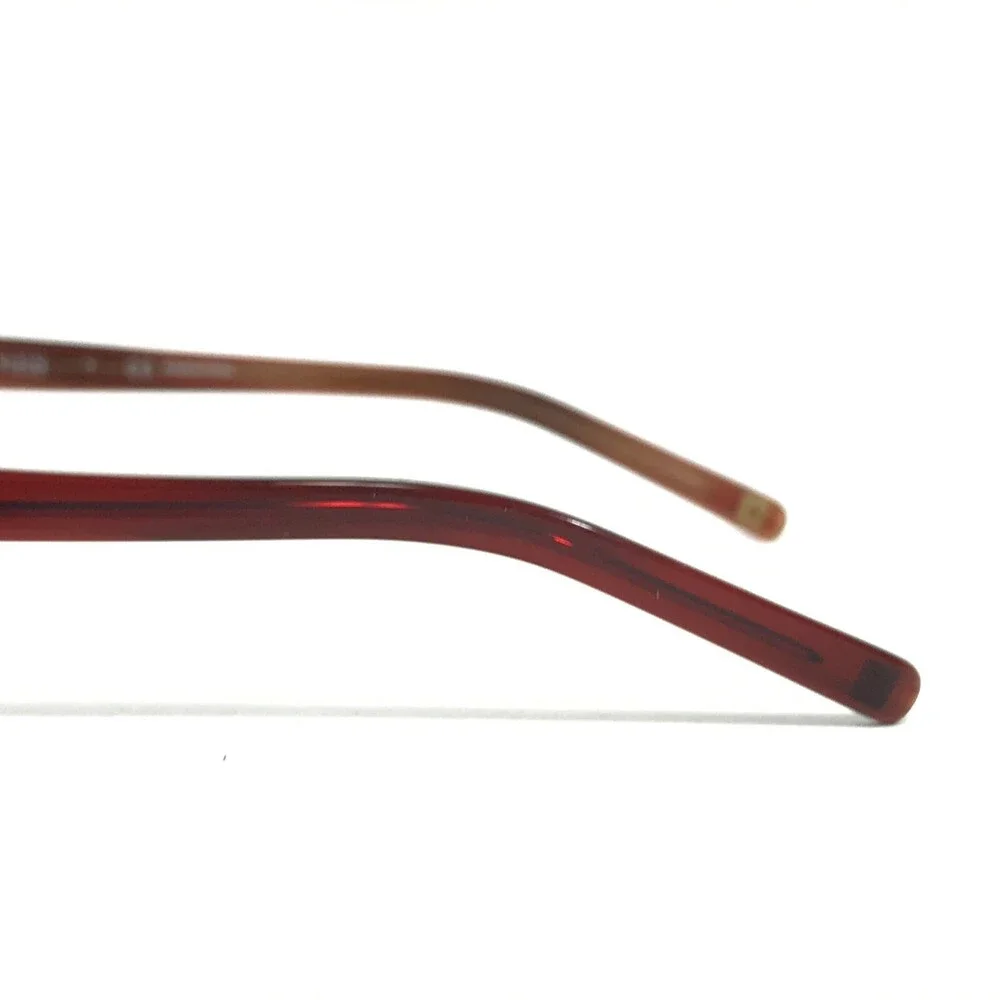Anne Klein Eyeglasses Frames AK 8083 208 Clear Red Round Oval Full Rim 51-16-135